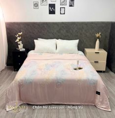Chăn Hè Thu Lạnh Luxe Cool Lasante - Chăn Mát Mẻ Cao Cấp, Họa Tiết Đẹp, Giúp Ngủ Ngon, Thoáng Khí Cho Mùa Hè